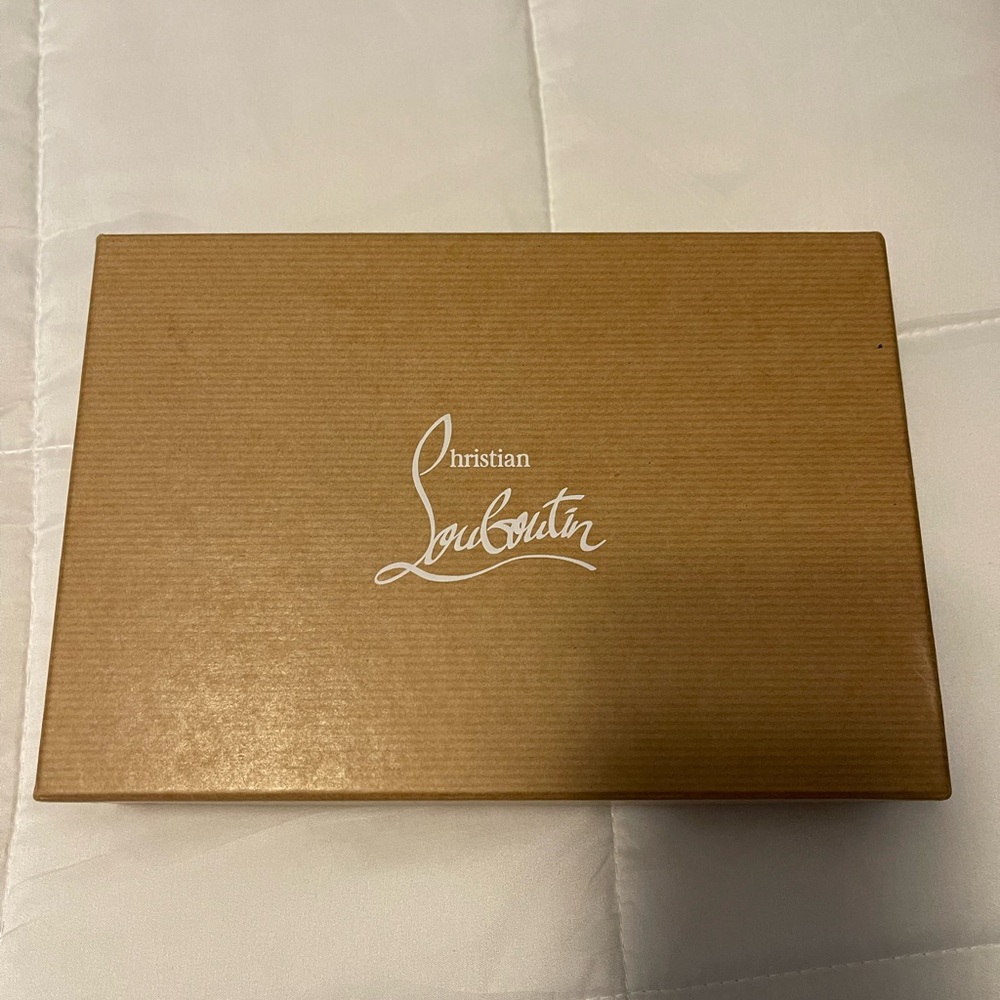Christian Louboutin Black Studded Panettone Zip-Around Wallet - Picture 3 of 8